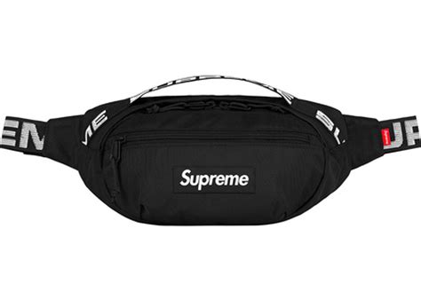 supreme waist bag ss18 fake|farfetch supreme waist bag.